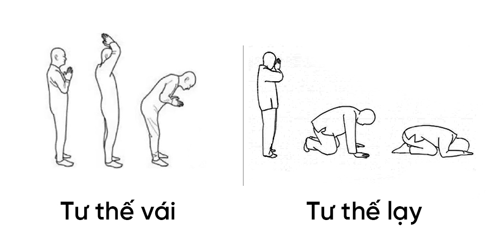 TĨNH CÔNG : TƯ THẾ VÁI LẬY